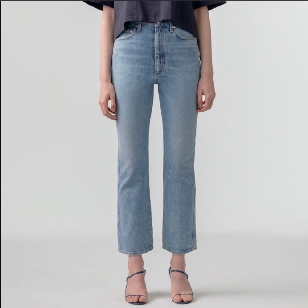 Agolde NWT Pinch Waist High Rise Kick Jeans - 26